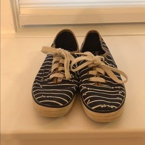 Blue and White Taylor Swift Keds !